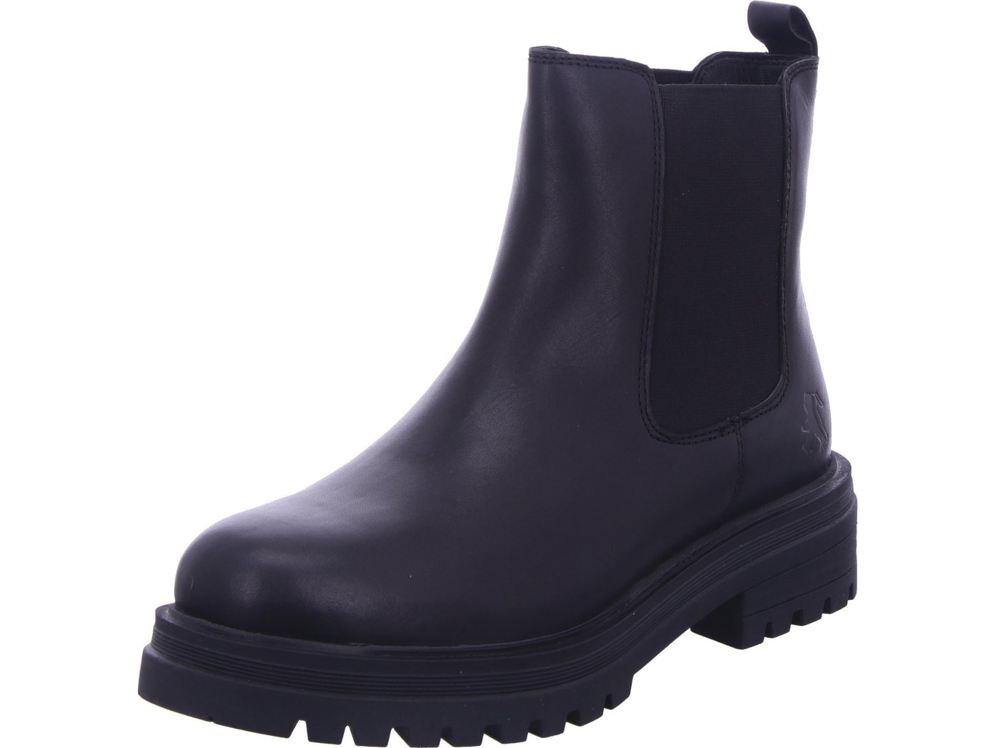2GO FASHION Chelseaboots echtes Leder (schwarz)