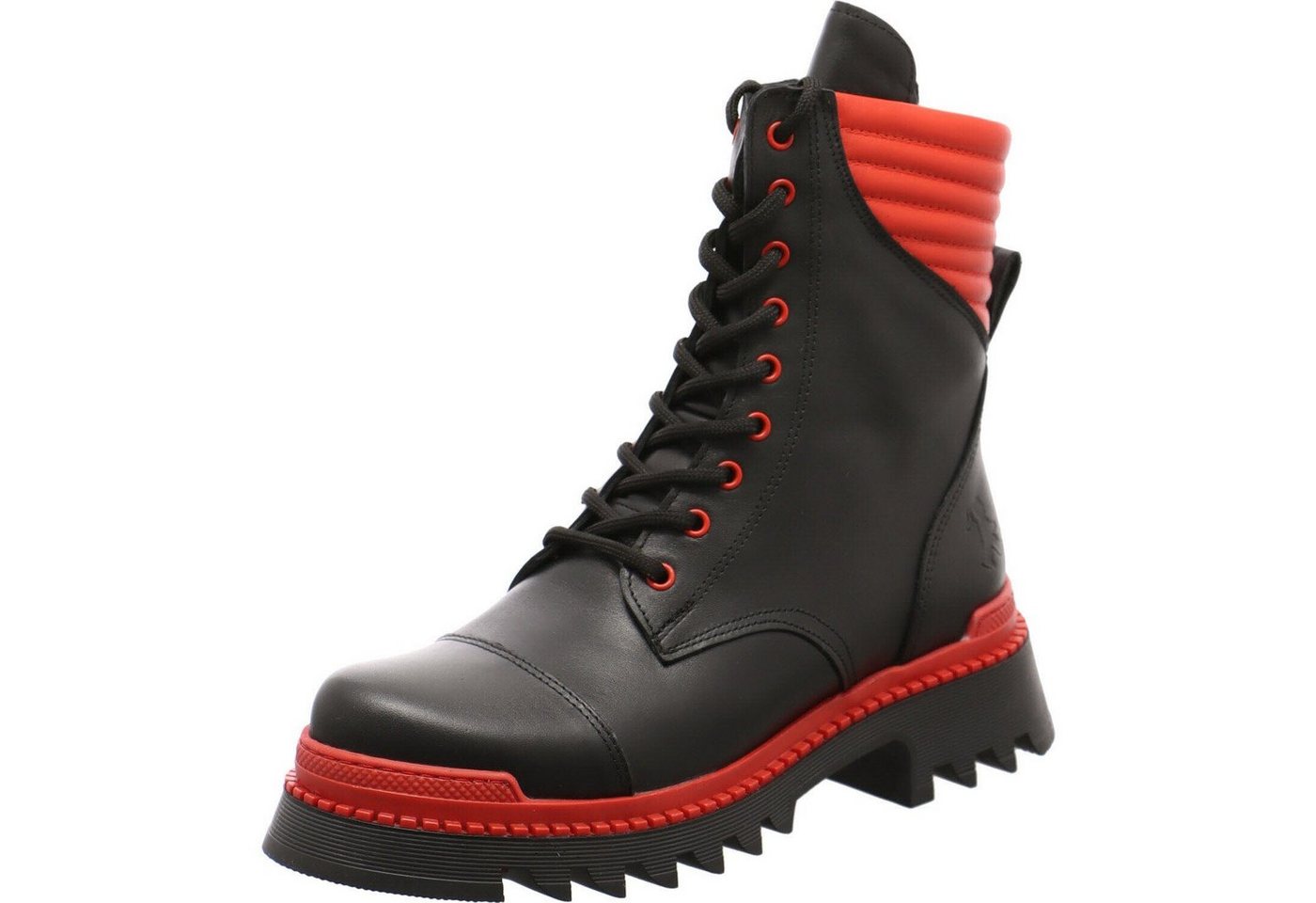 2GO FASHION Schnürboots (rot/schwarz)