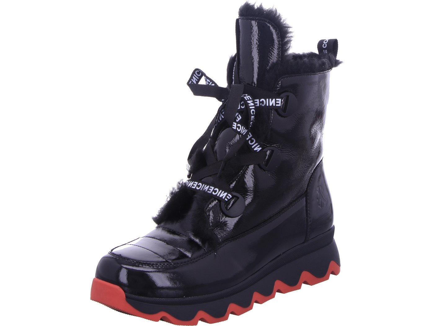 2GO FASHION Schnürboots (schwarz)