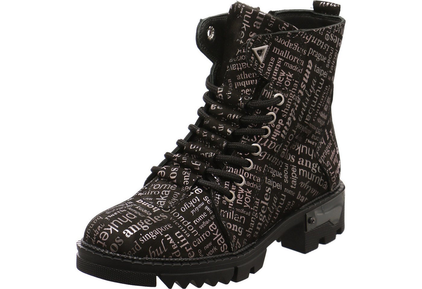 2GO FASHION Schnürboots (schwarz)