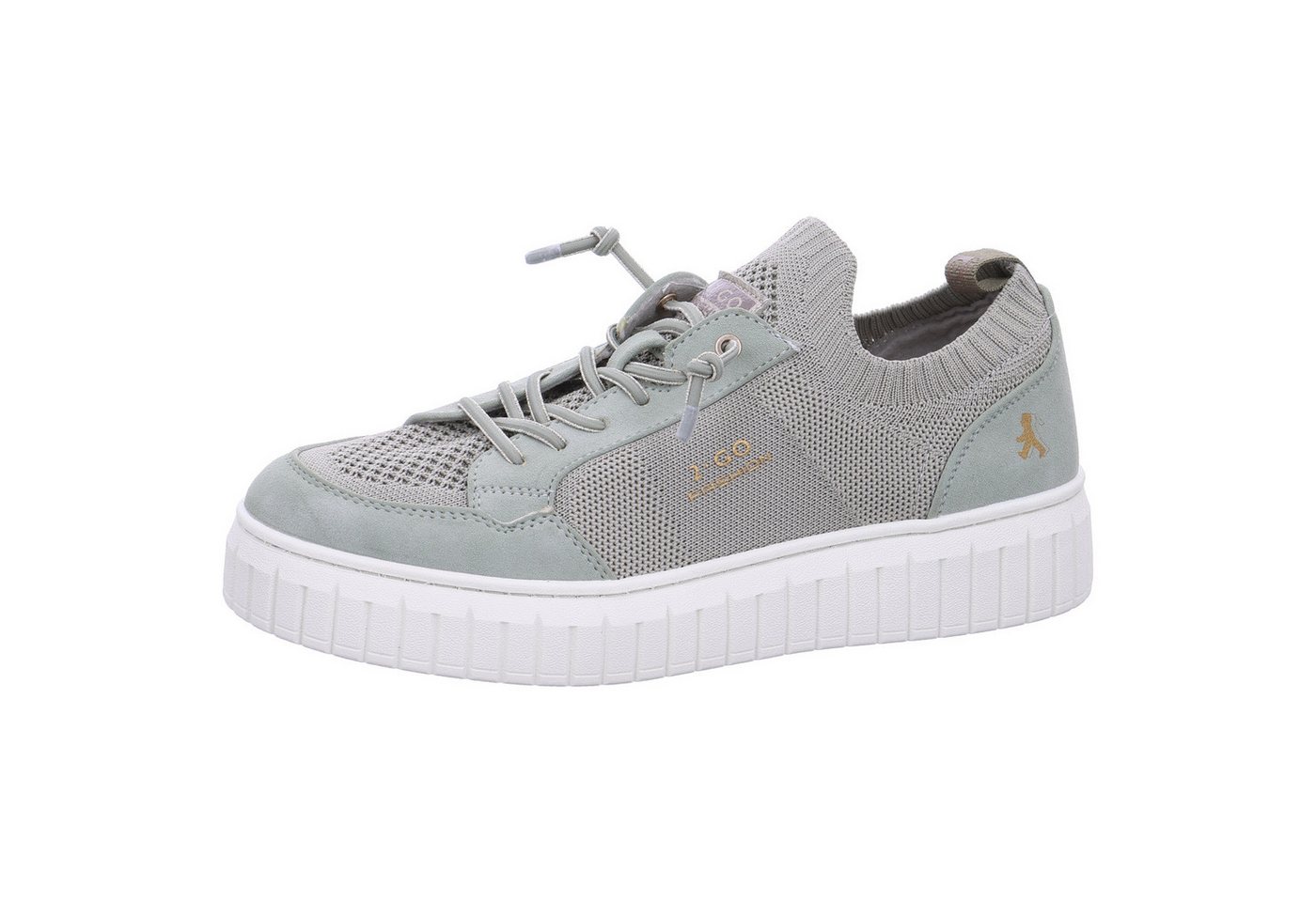 2GO FASHION Schnürschuh (grün)
