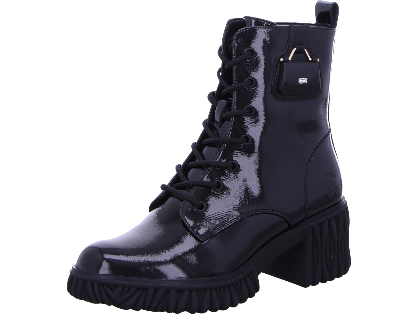 2GO FASHION Schnürstiefelette (schwarz)