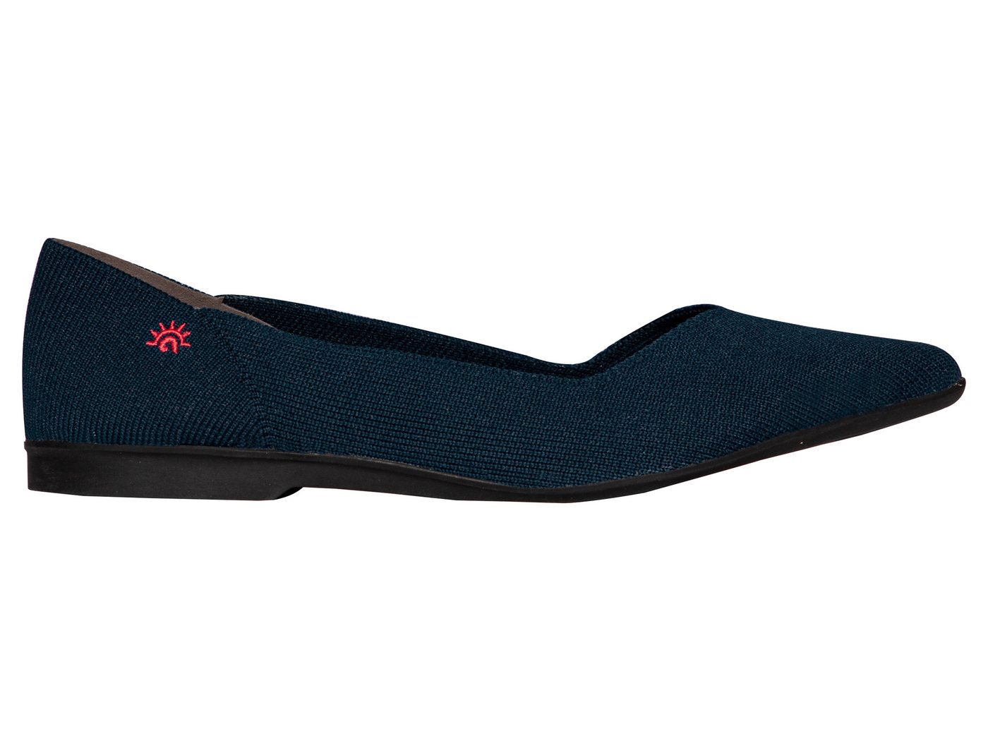 a. soyi Elea spitze Ballerina mit TENCEL™ - Fasern Ballerina (blau)