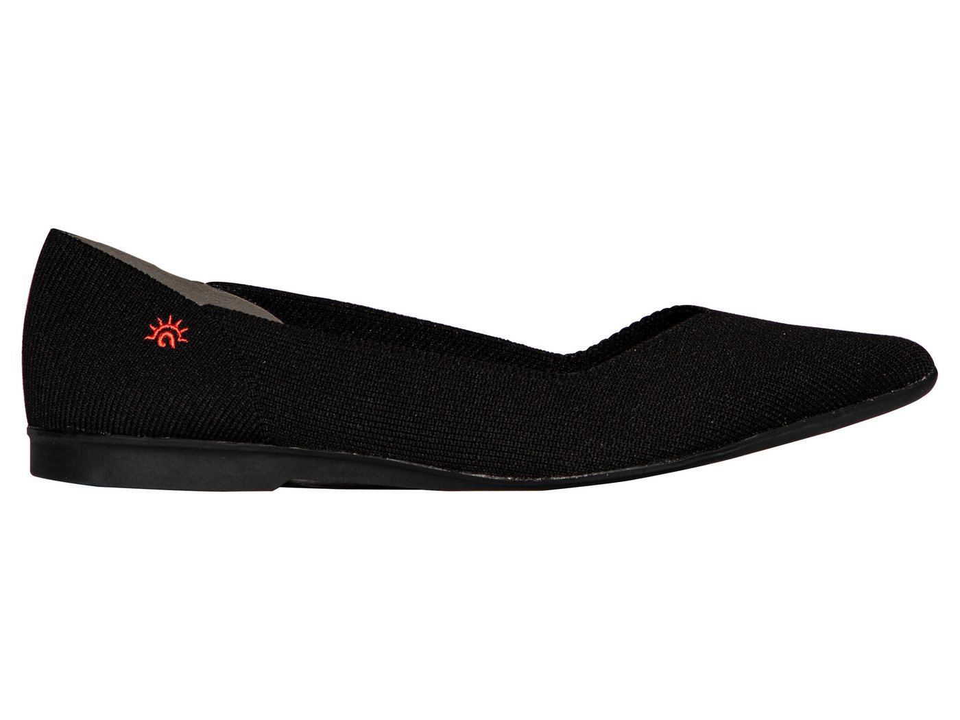 a. soyi Elea spitze Ballerina mit TENCEL™ - Fasern Ballerina (schwarz)