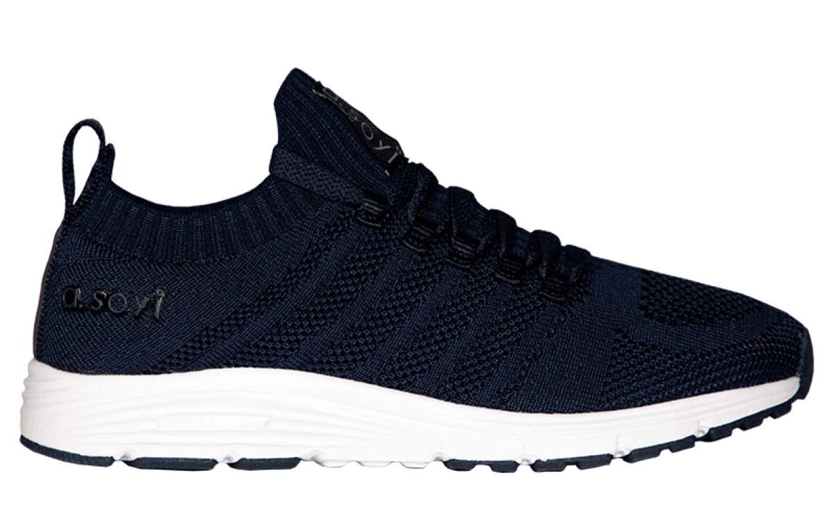 a. soyi Kala Damen Mesh Sneaker mit Strickgewebe aus TENCEL™ - Fasern Sneaker zum Schlupfen