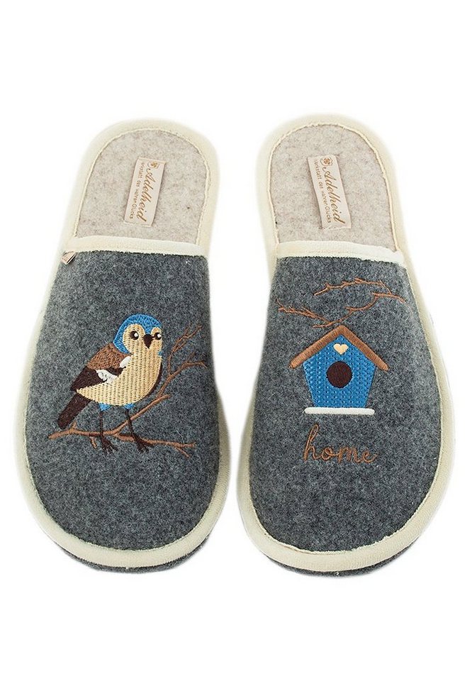ADELHEID Birdhome Filzpantoffeln Pantoffel