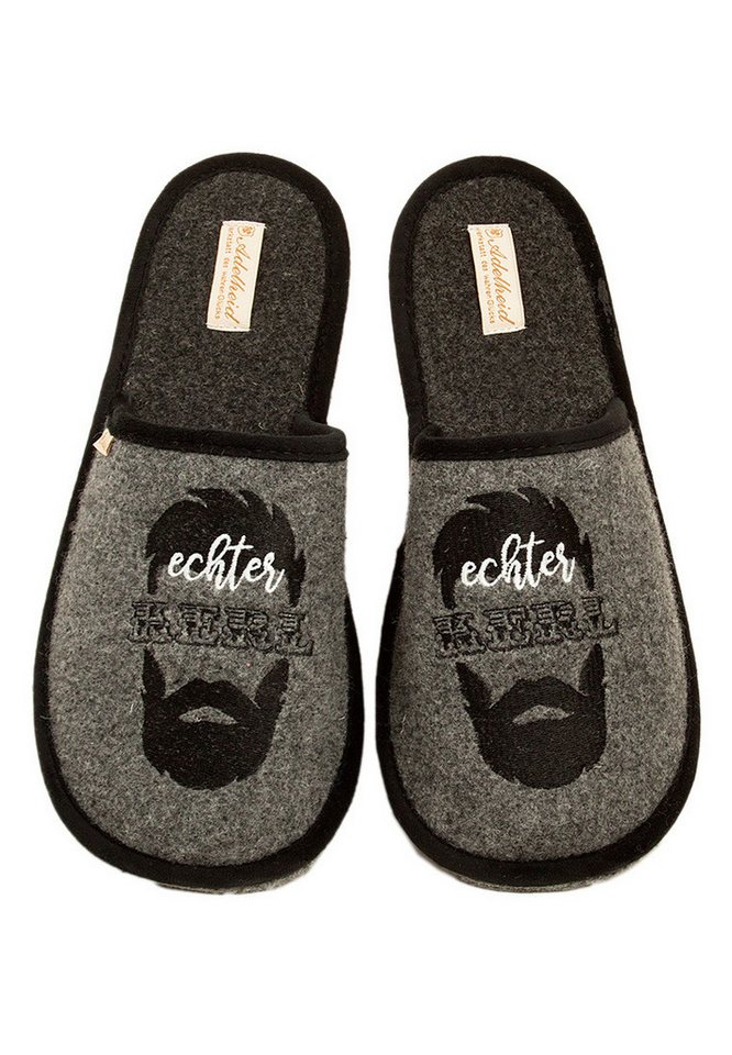 ADELHEID Echter Kerl Filzpantoffel Pantoffel
