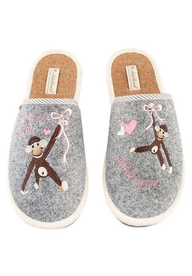 ADELHEID Einfach mal abhängen Filzpantoffel Pantoffel