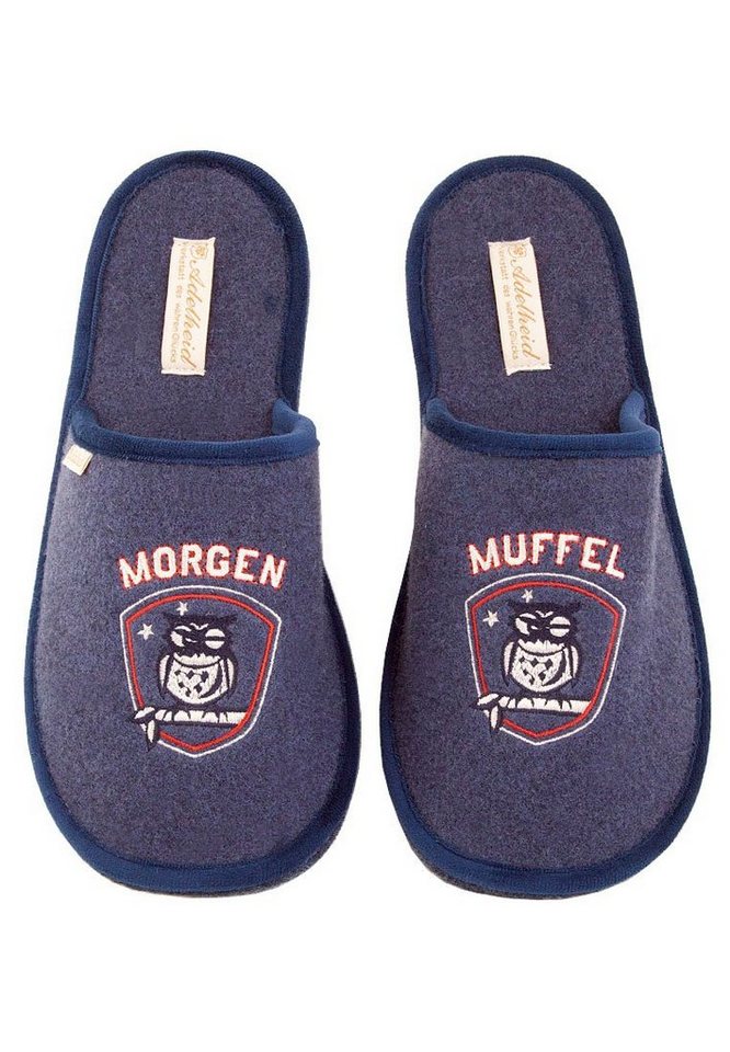 ADELHEID Morgenmuffel Filzpantoffel Pantoffel