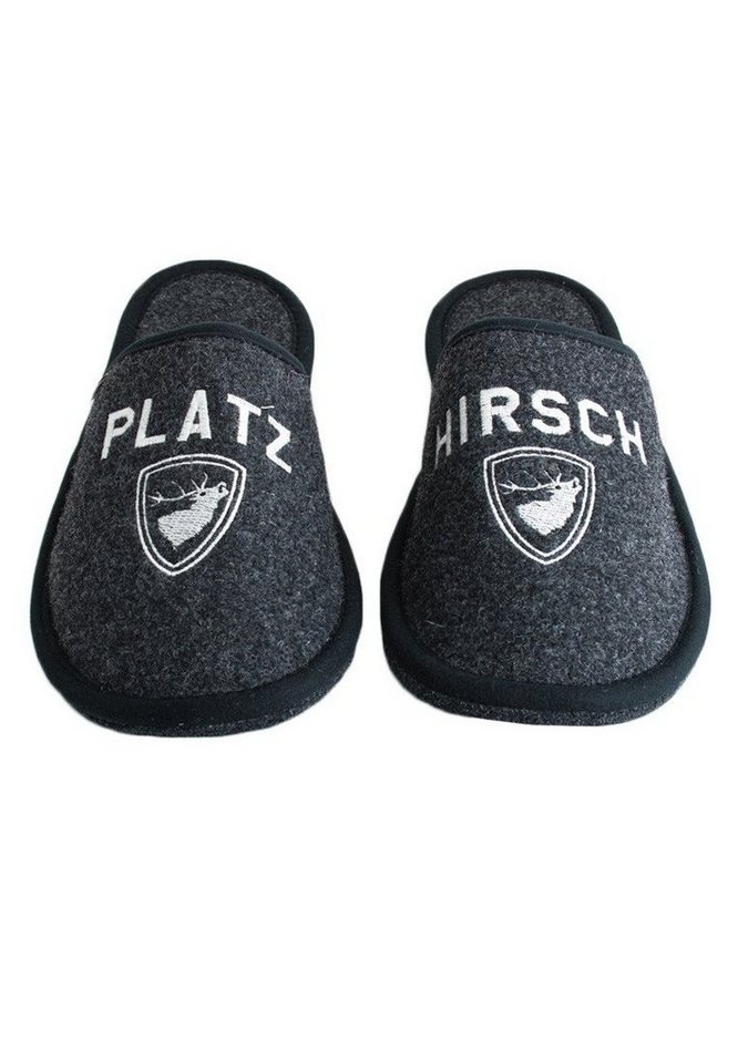ADELHEID Platzhirsch Filzpantoffel Pantoffel