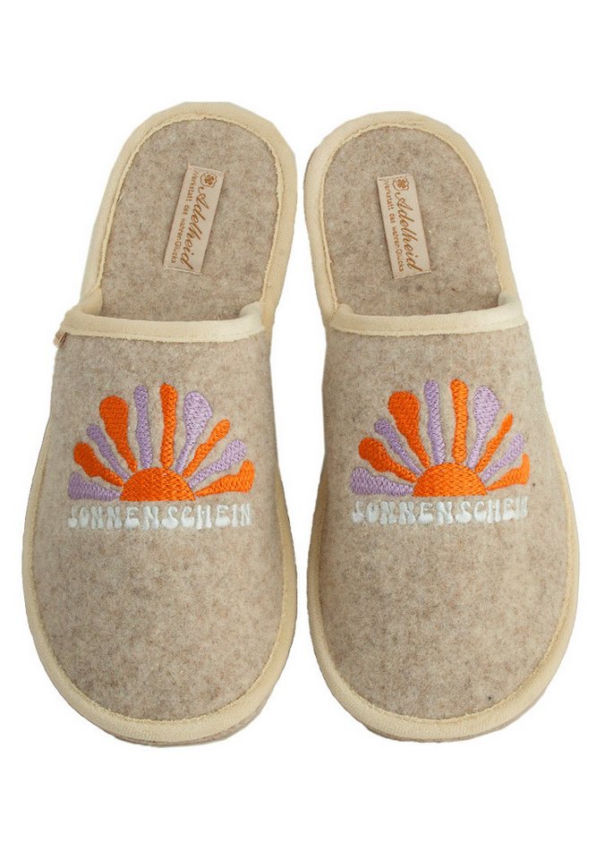 ADELHEID Sonnenschein Filzpantoffel Pantoffel