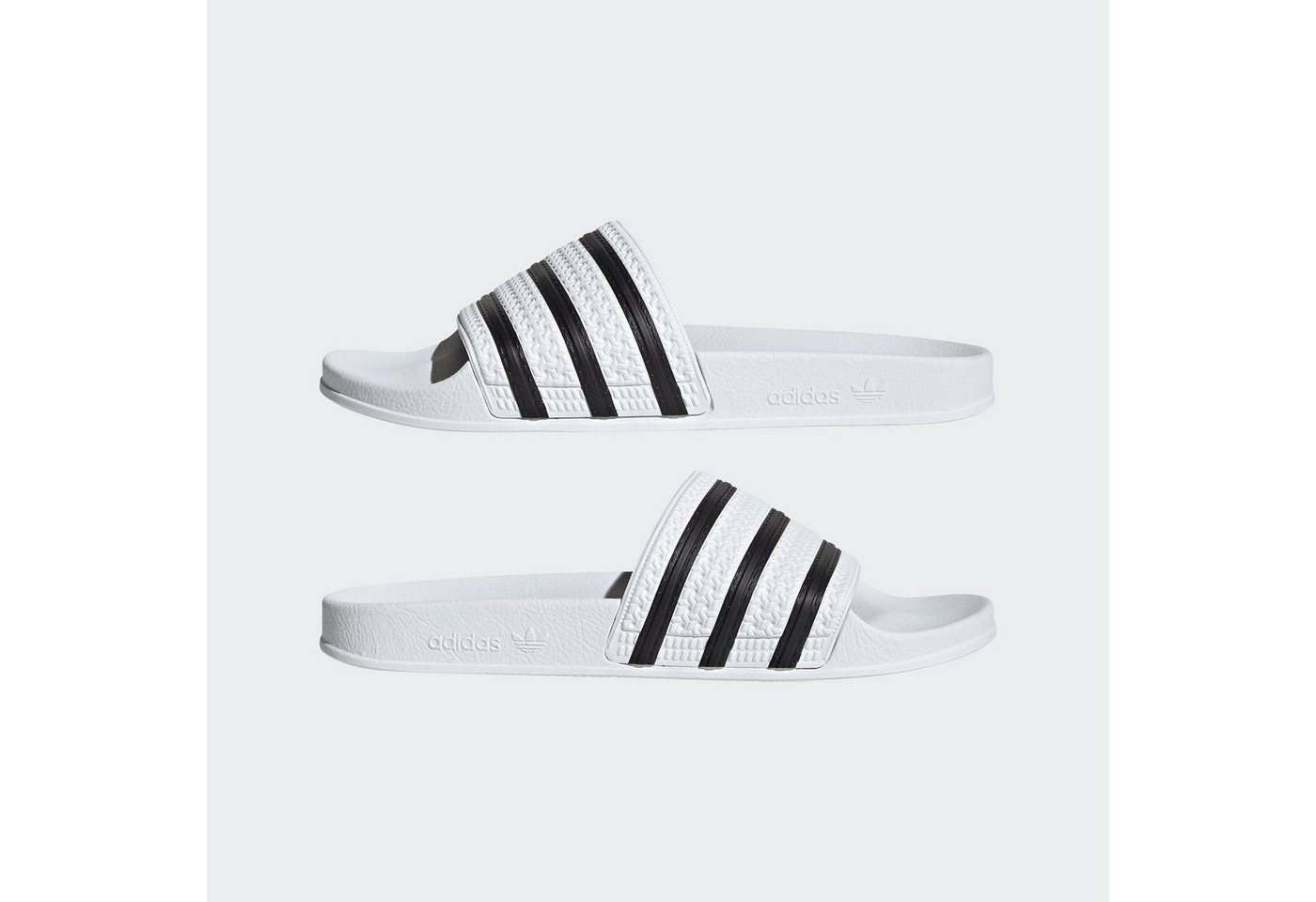 adidas Originals ADILETTE Badesandale (weiß/schwarz)