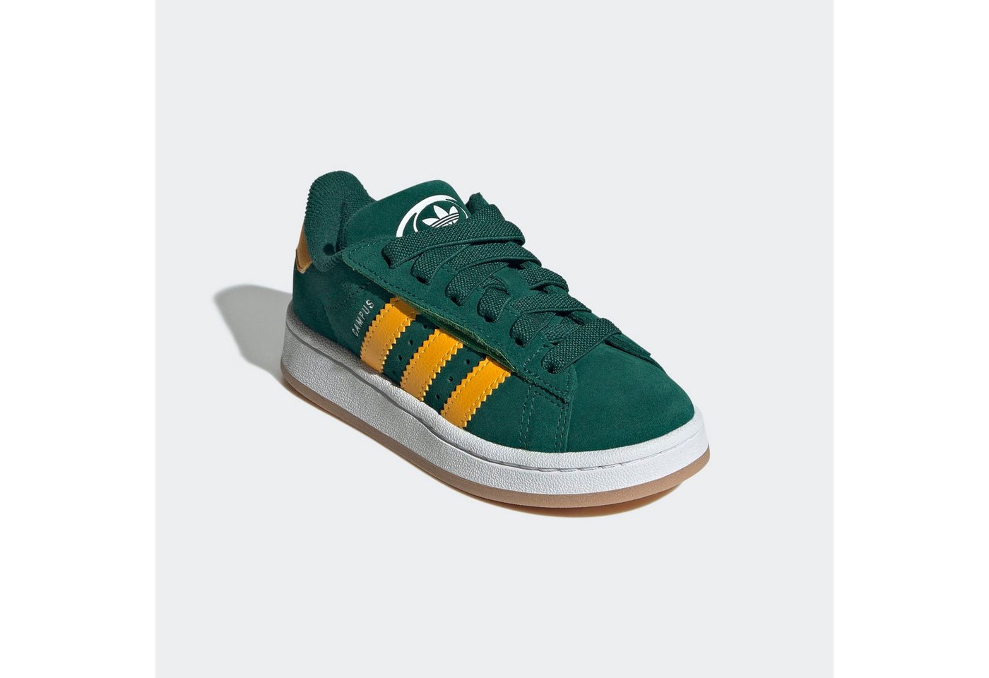 adidas Originals CAMPUS 00S COMFORT CLOSURE ELASTIC LACE KIDS Sneaker für Kinder (grün/gelb/weiß)