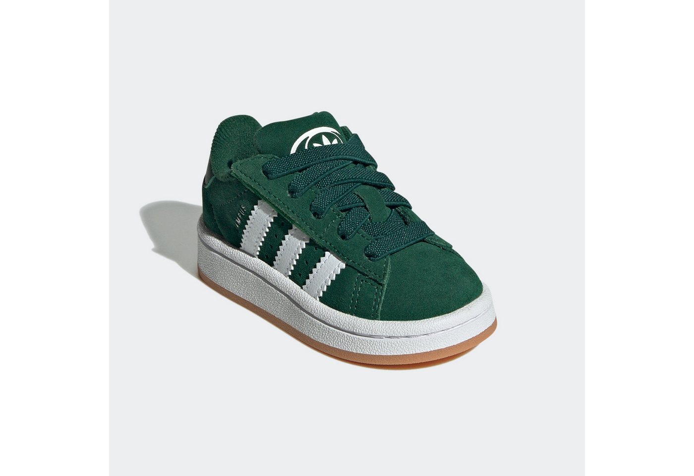 adidas Originals CAMPUS 00S COMFORT CLOSURE ELASTIC LACE Sneaker für Babys und Kleinkinder aus Leder und Wildleder, mit Gummisohle