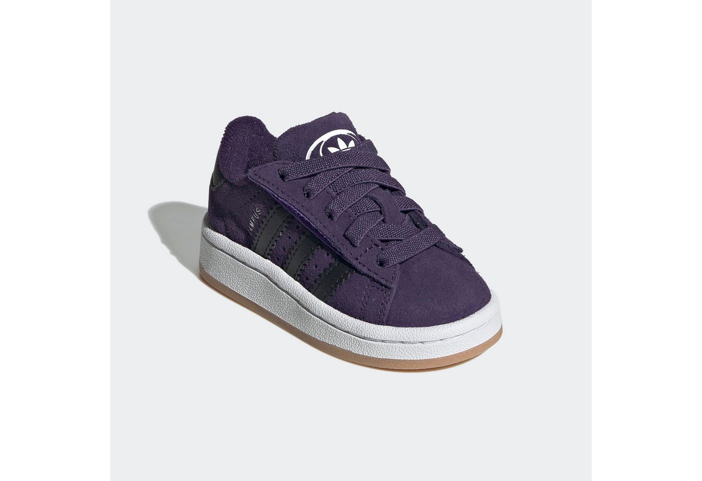 adidas Originals CAMPUS 00S COMFORT CLOSURE ELASTIC LACE Sneaker für Babys und Kleinkinder aus Leder und Wildleder, mit Gummisohle