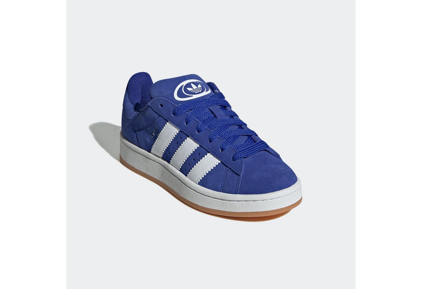 adidas Originals CAMPUS 00S Sneaker für Kinder und Jugendliche, mit Gummilaufsohle, mit Schnürung (blau/weiß)