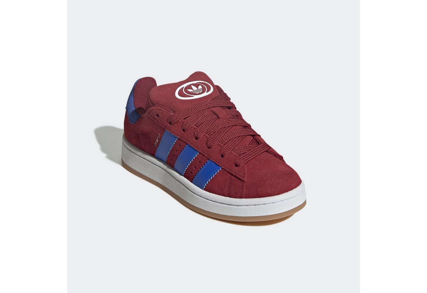 adidas Originals CAMPUS 00S Sneaker für Kinder und Jugendliche, mit Gummilaufsohle, mit Schnürung (blau/weiß)