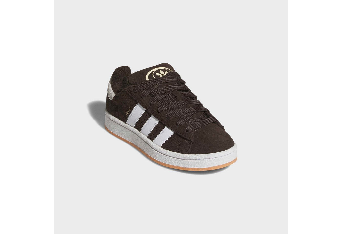 adidas Originals CAMPUS 00S Sneaker für Kinder und Jugendliche, mit Gummilaufsohle, mit Schnürung (braun)