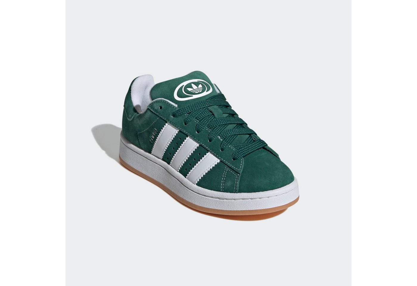 adidas Originals CAMPUS 00S Sneaker für Kinder und Jugendliche, mit Gummilaufsohle, mit Schnürung (grün)