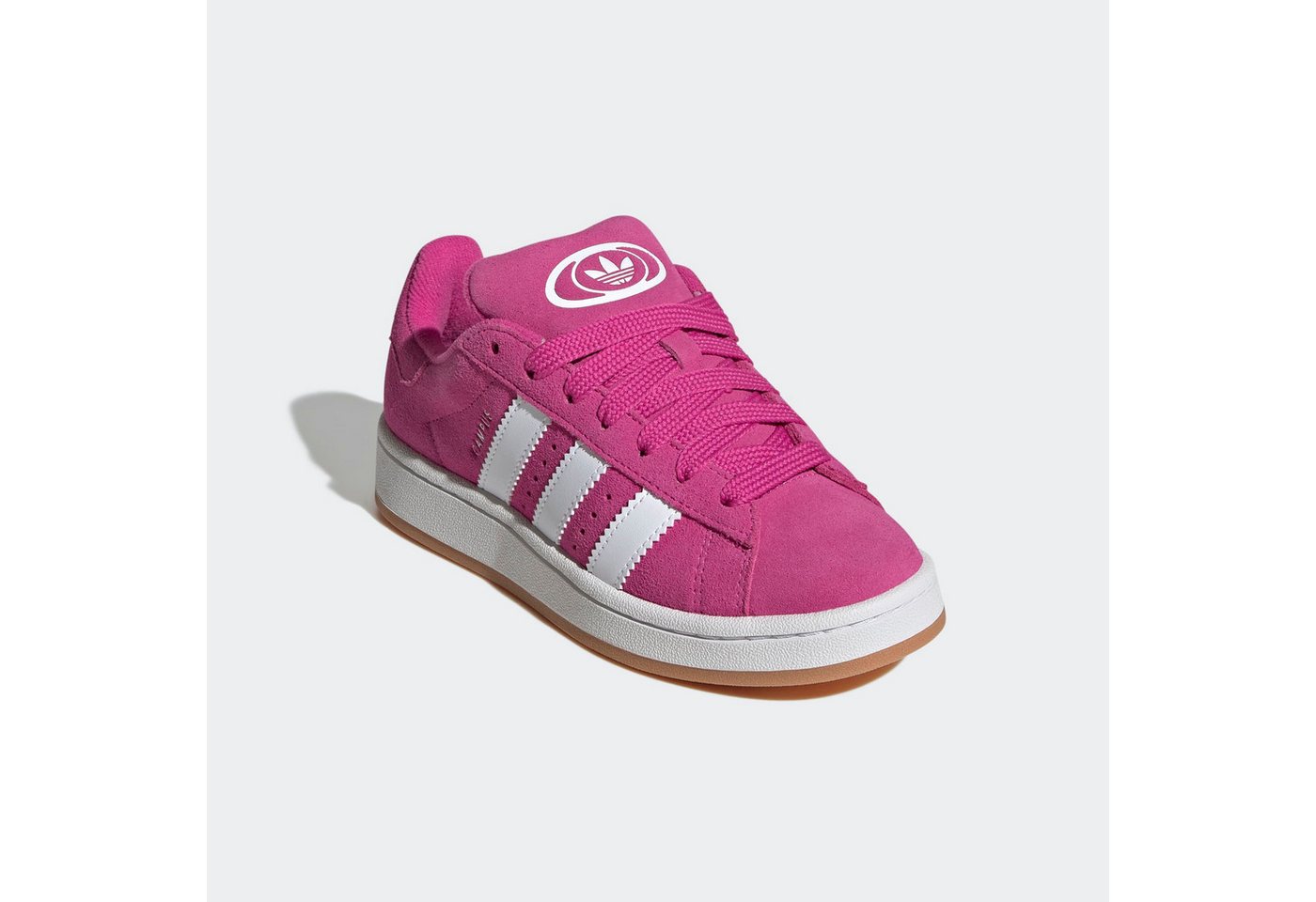 adidas Originals CAMPUS 00S Sneaker für Kinder und Jugendliche, mit Gummilaufsohle, mit Schnürung (rosa/weiß)