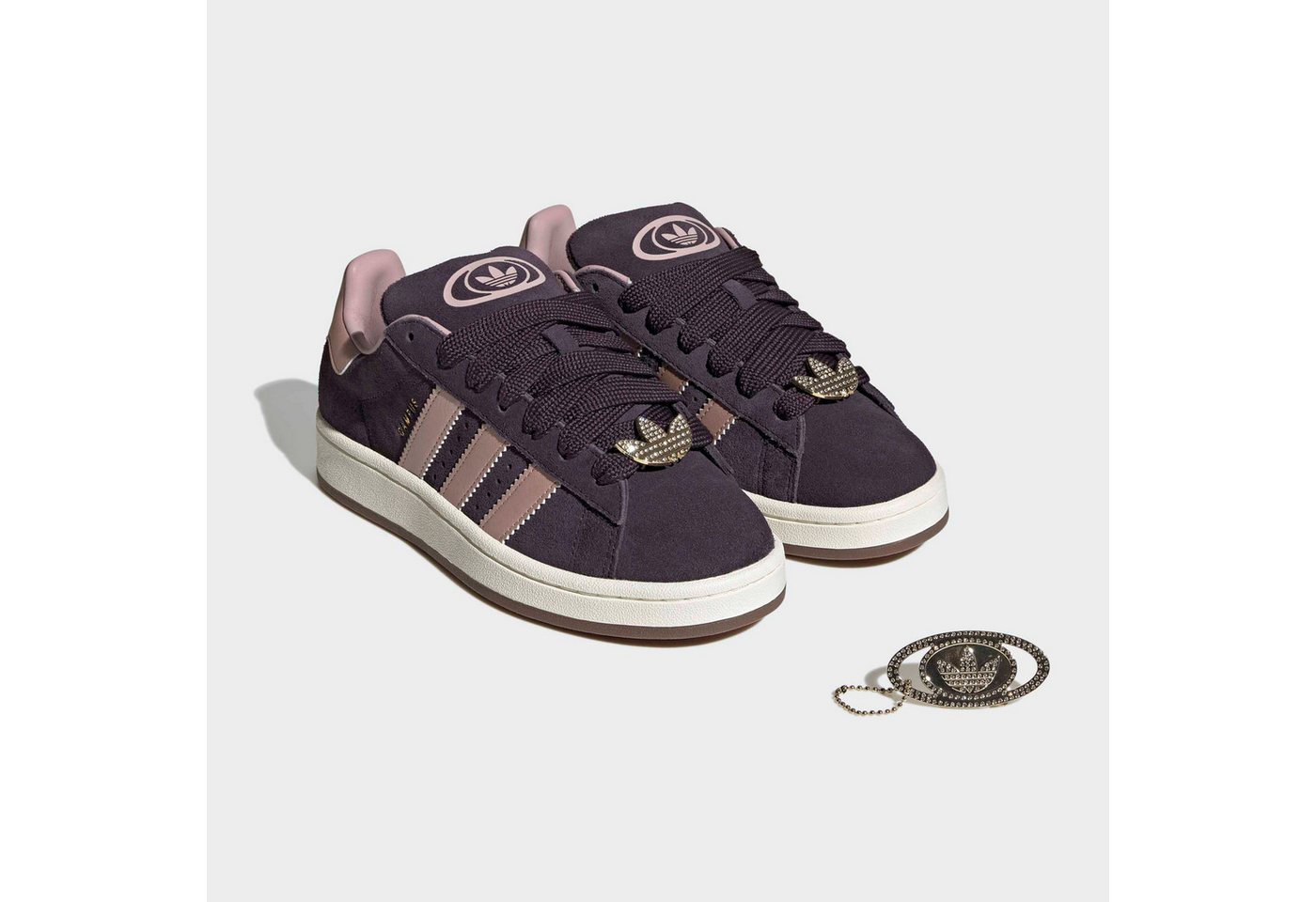 adidas Originals CAMPUS 00s W Sneaker (schwarz/grau/gold)