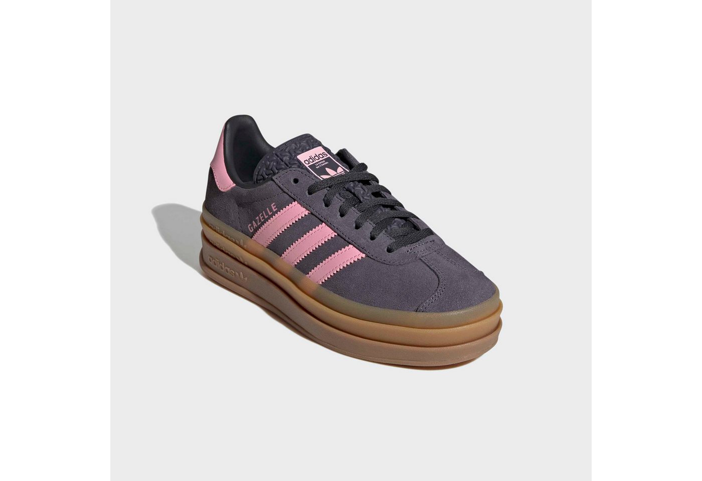 adidas Originals GAZELLE BOLD Plateausneaker für Kinder & Jugendliche (grau)
