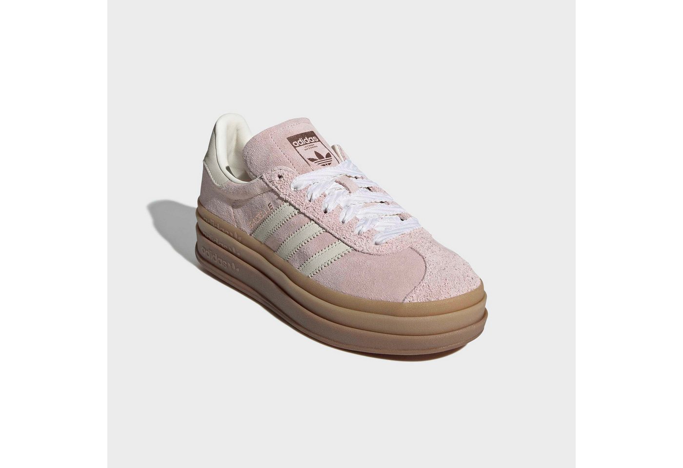 adidas Originals GAZELLE BOLD Sneaker (beige/weiß)