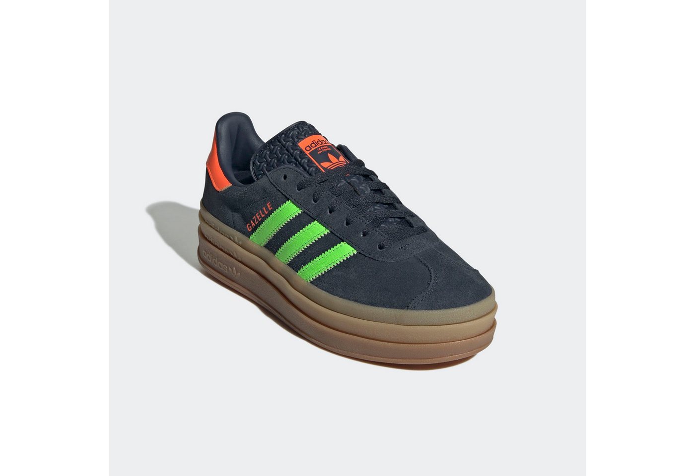 adidas Originals GAZELLE BOLD Sneaker (blau/orange)