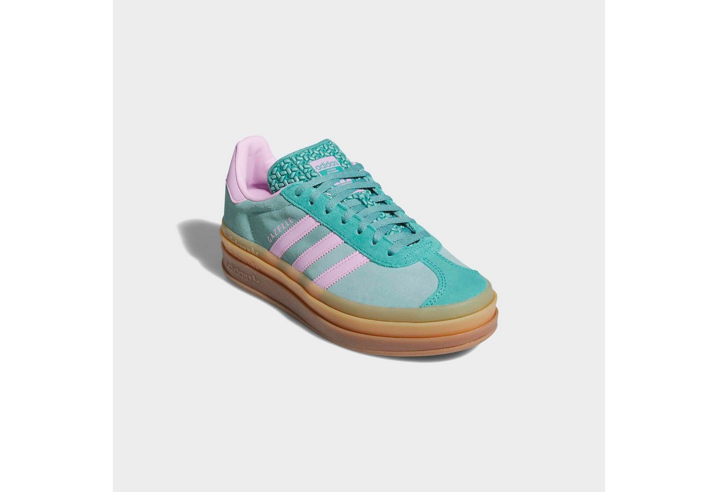 adidas Originals GAZELLE BOLD Sneaker (grün/lila)