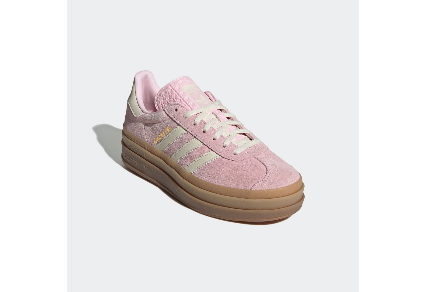 adidas Originals GAZELLE BOLD Sneaker (rosa/weiß/gold)