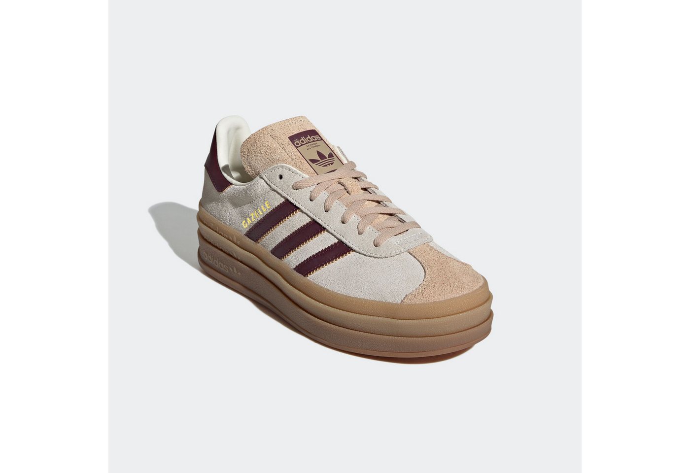 adidas Originals GAZELLE BOLD Sneaker (weiß/beige)