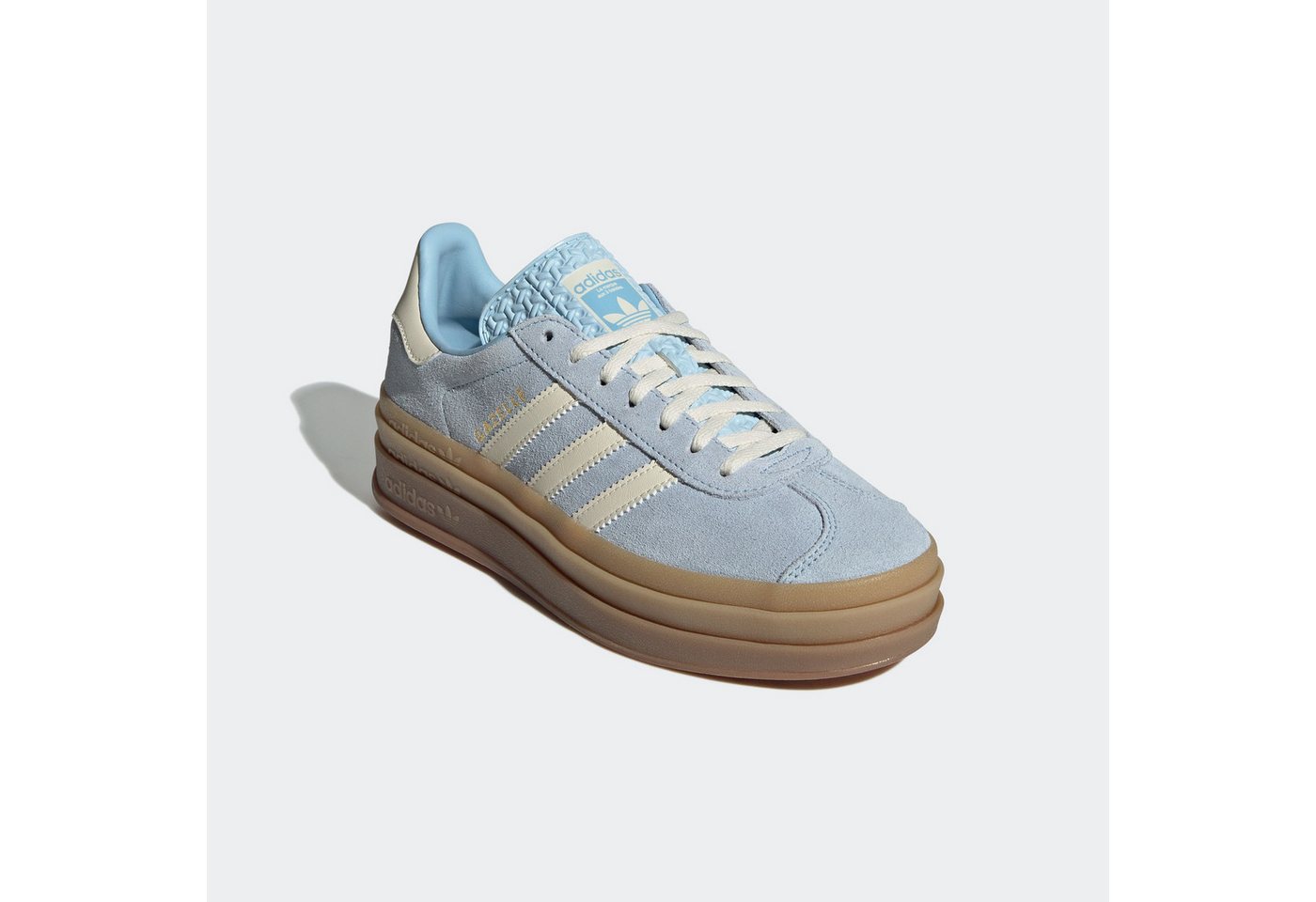 adidas Originals GAZELLE BOLD Sneaker (weiß/gold)
