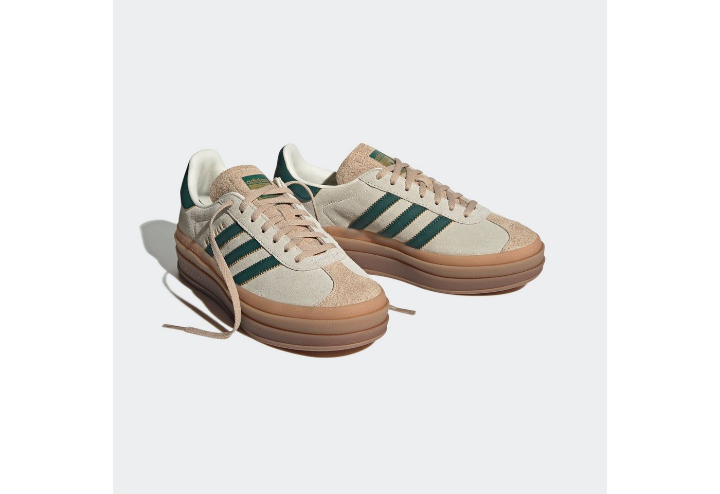 adidas Originals GAZELLE BOLD Sneaker (weiß/grün)