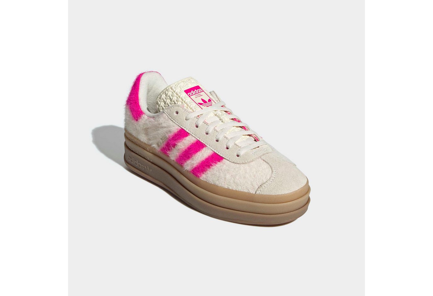 adidas Originals GAZELLE BOLD Sneaker (weiß/rosa/gold)