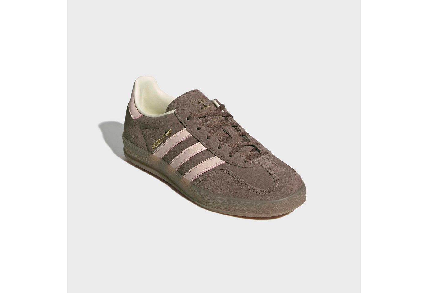 adidas Originals GAZELLE INDOOR Sneaker (Earth Strata/Wonder Quartz/Gum5)