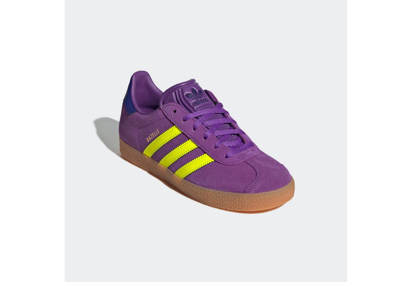 adidas Originals GAZELLE KIDS Sneaker für Kinder (lila/gelb)
