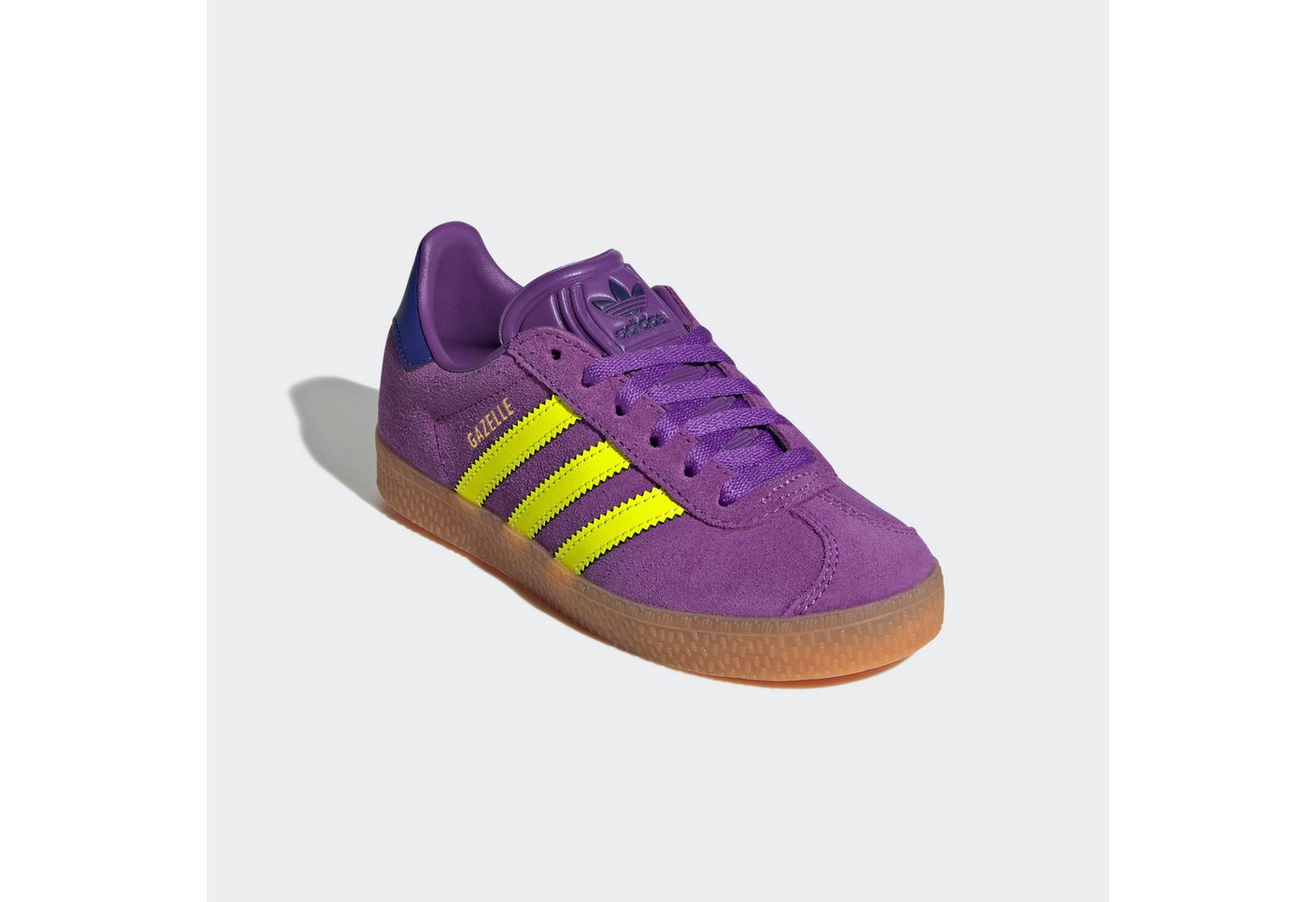 adidas Originals GAZELLE KIDS Sneaker für Kinder (lila/gelb)