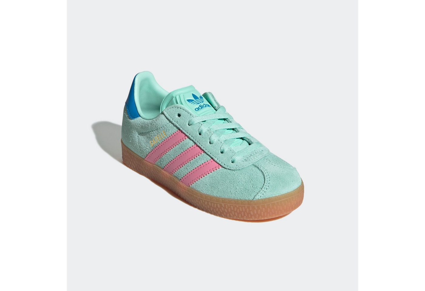 adidas Originals GAZELLE KIDS Sneaker für Kinder (rosa/blau)