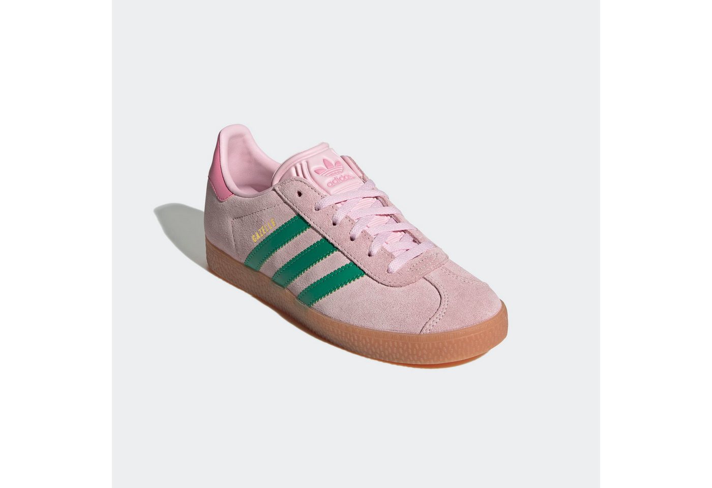 adidas Originals GAZELLE KIDS Sneaker für Kinder (rosa/grün)