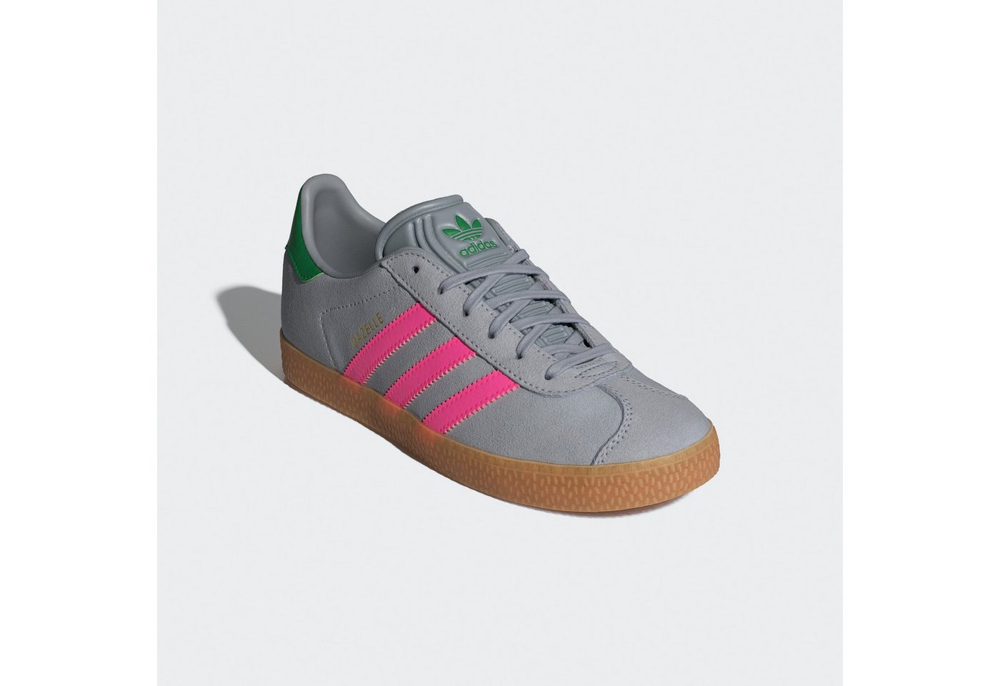 adidas Originals GAZELLE SCHUH Sneaker (1-tlg) (silber/rosa/grün)
