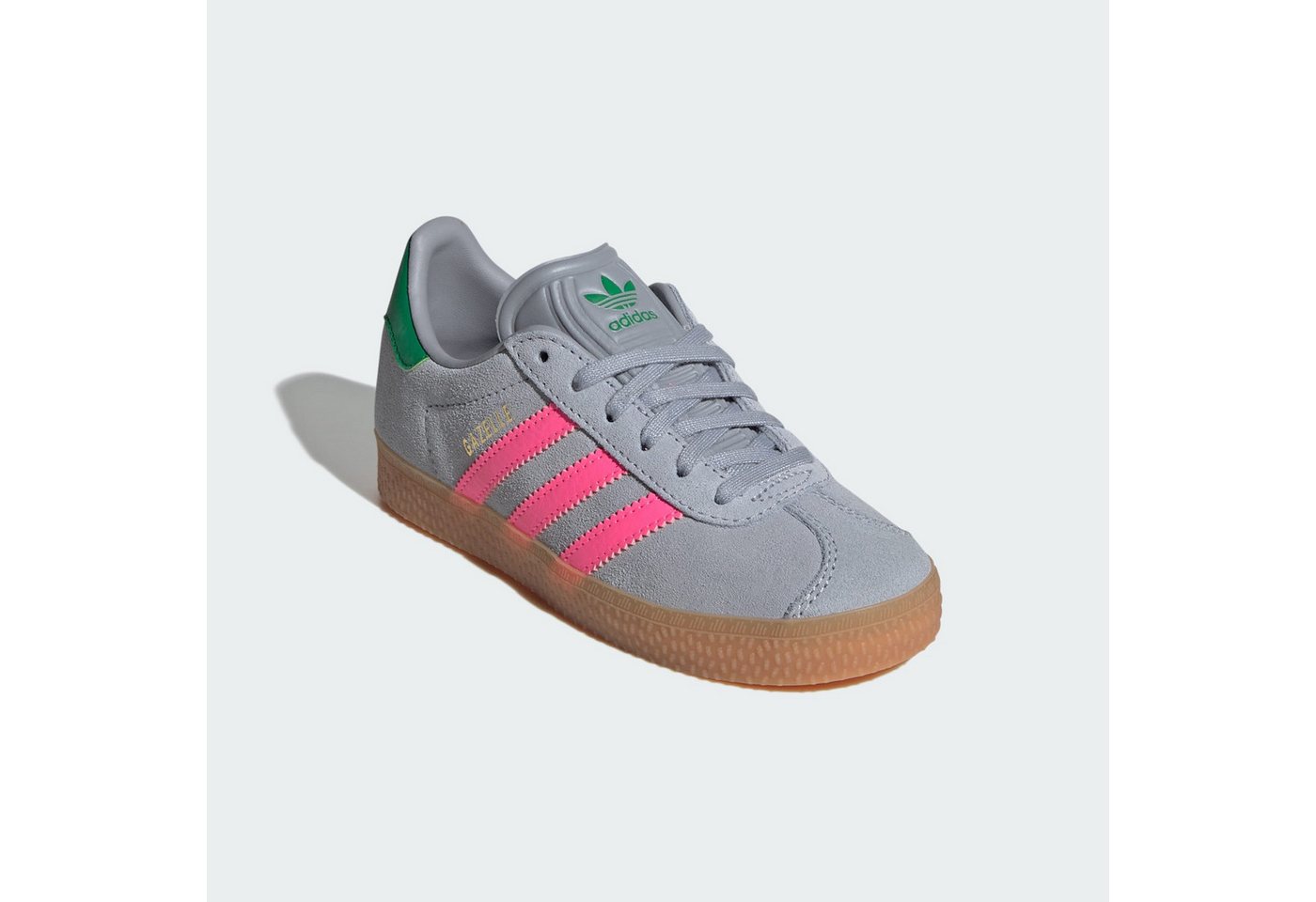 adidas Originals GAZELLE SCHUH Sneaker (1-tlg) (silber/rosa/grün)