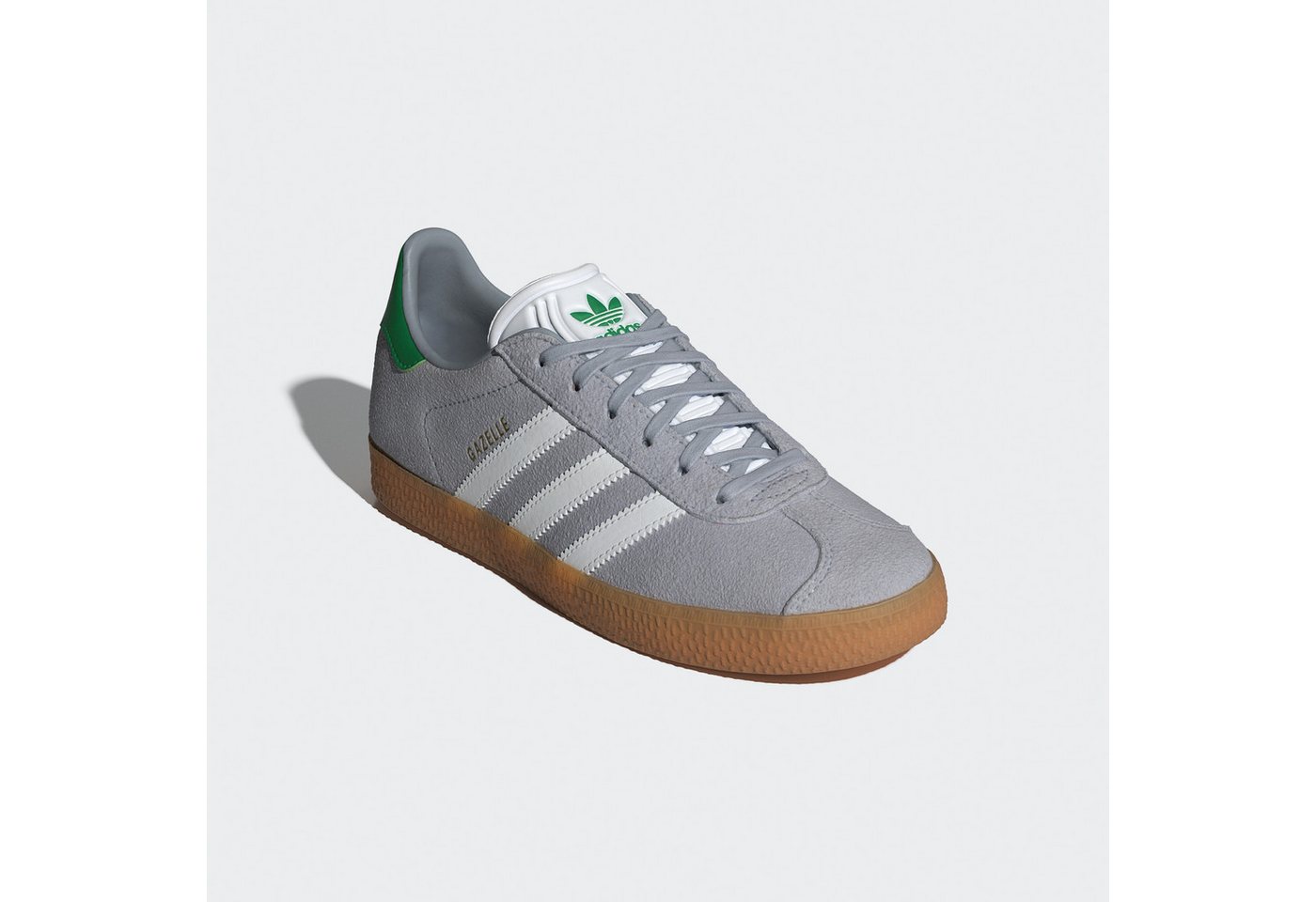 adidas Originals GAZELLE SCHUH Sneaker (1-tlg) (silber/weiß/grün)