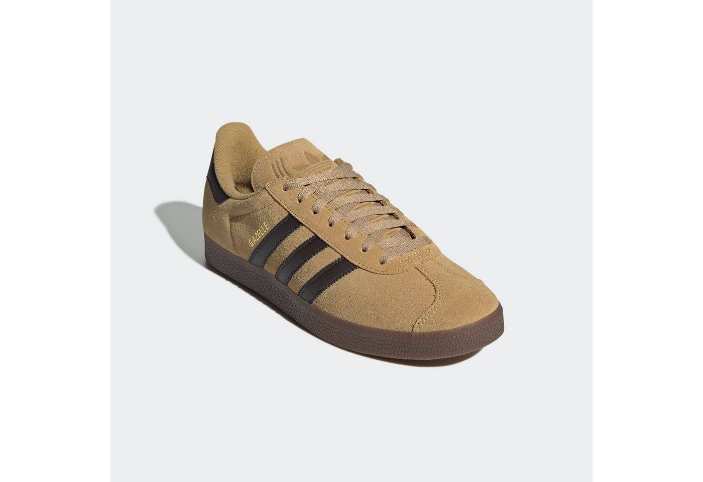 adidas Originals GAZELLE Sneaker (beige/braun/gold)