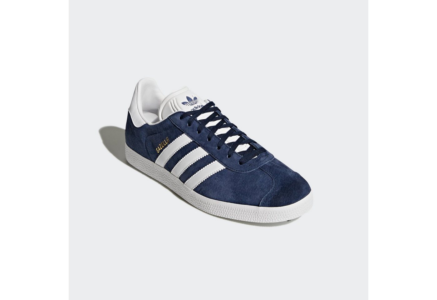 adidas Originals GAZELLE Sneaker (blau/weiß/gold)