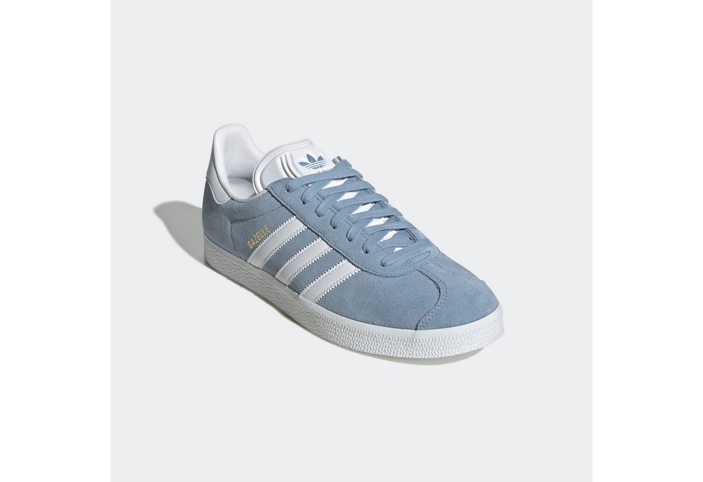 adidas Originals GAZELLE Sneaker (blau/weiß/gold)