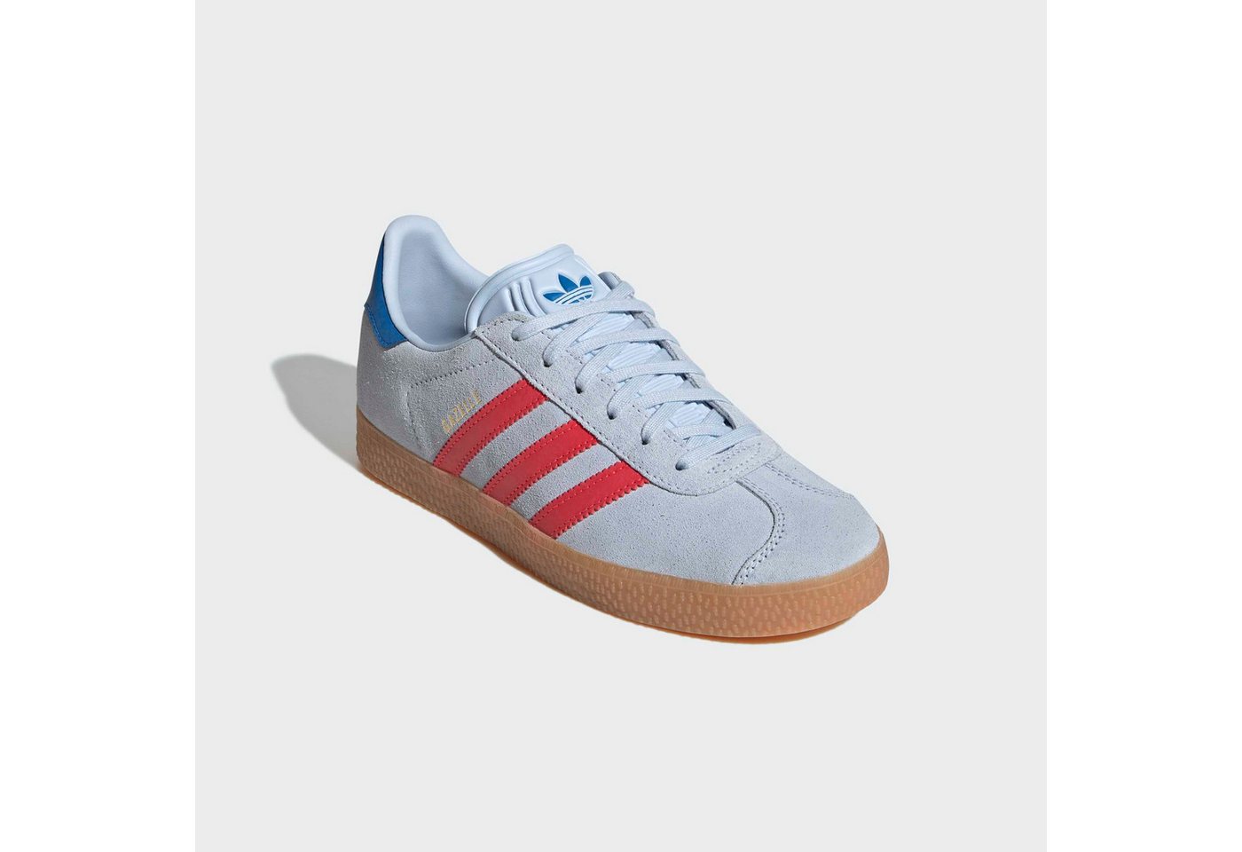 adidas Originals GAZELLE Sneaker für Kinder und Jugendliche (rot/blau)