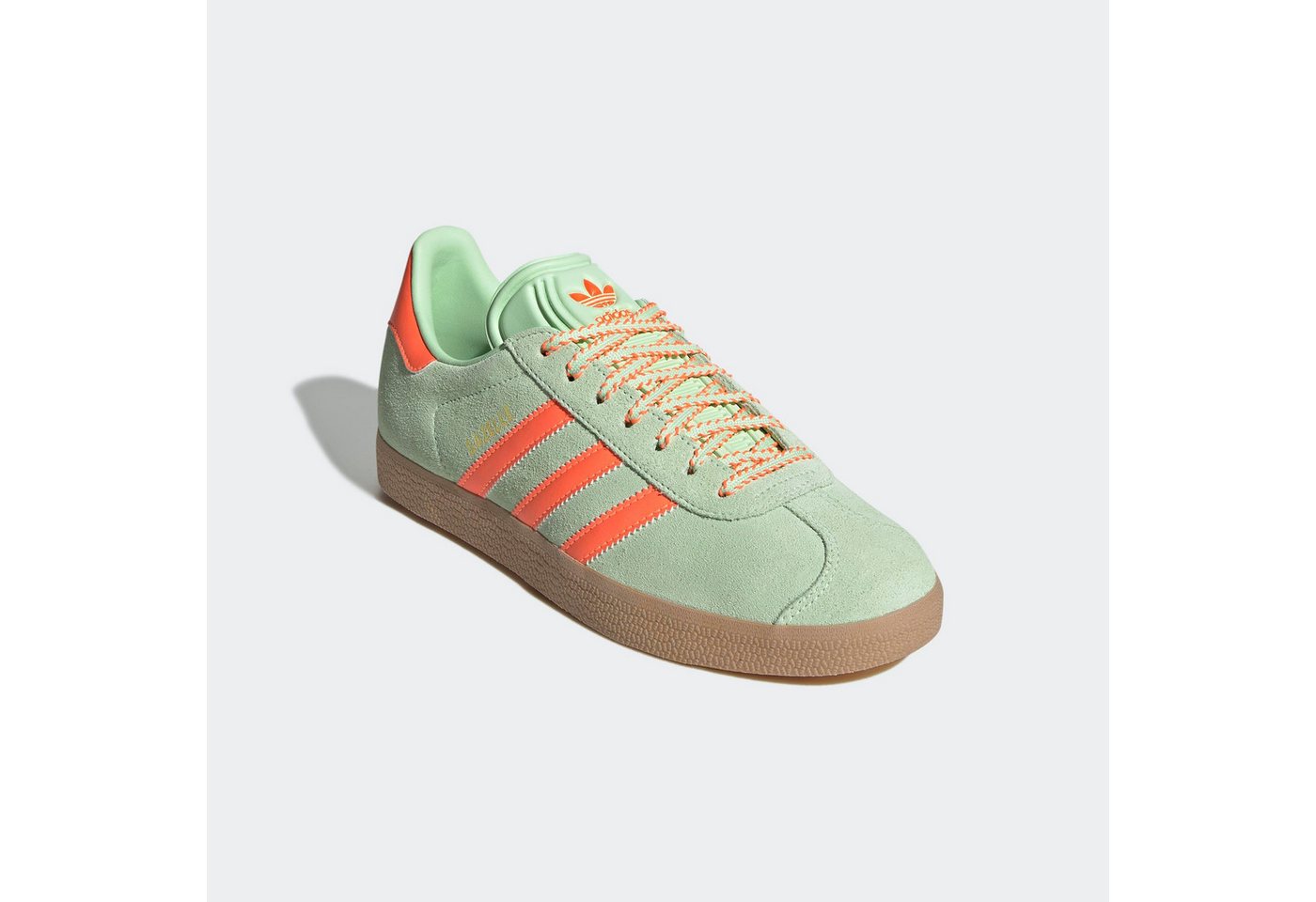 adidas Originals GAZELLE Sneaker (grün/orange)