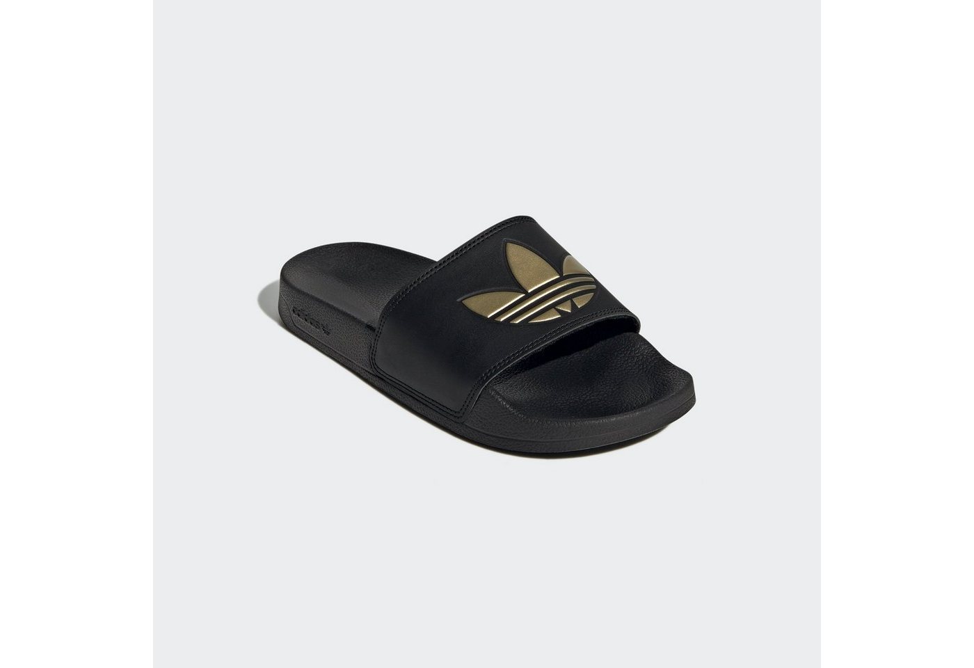 adidas Originals LITE ADILETTE Badesandale (schwarz/gold)