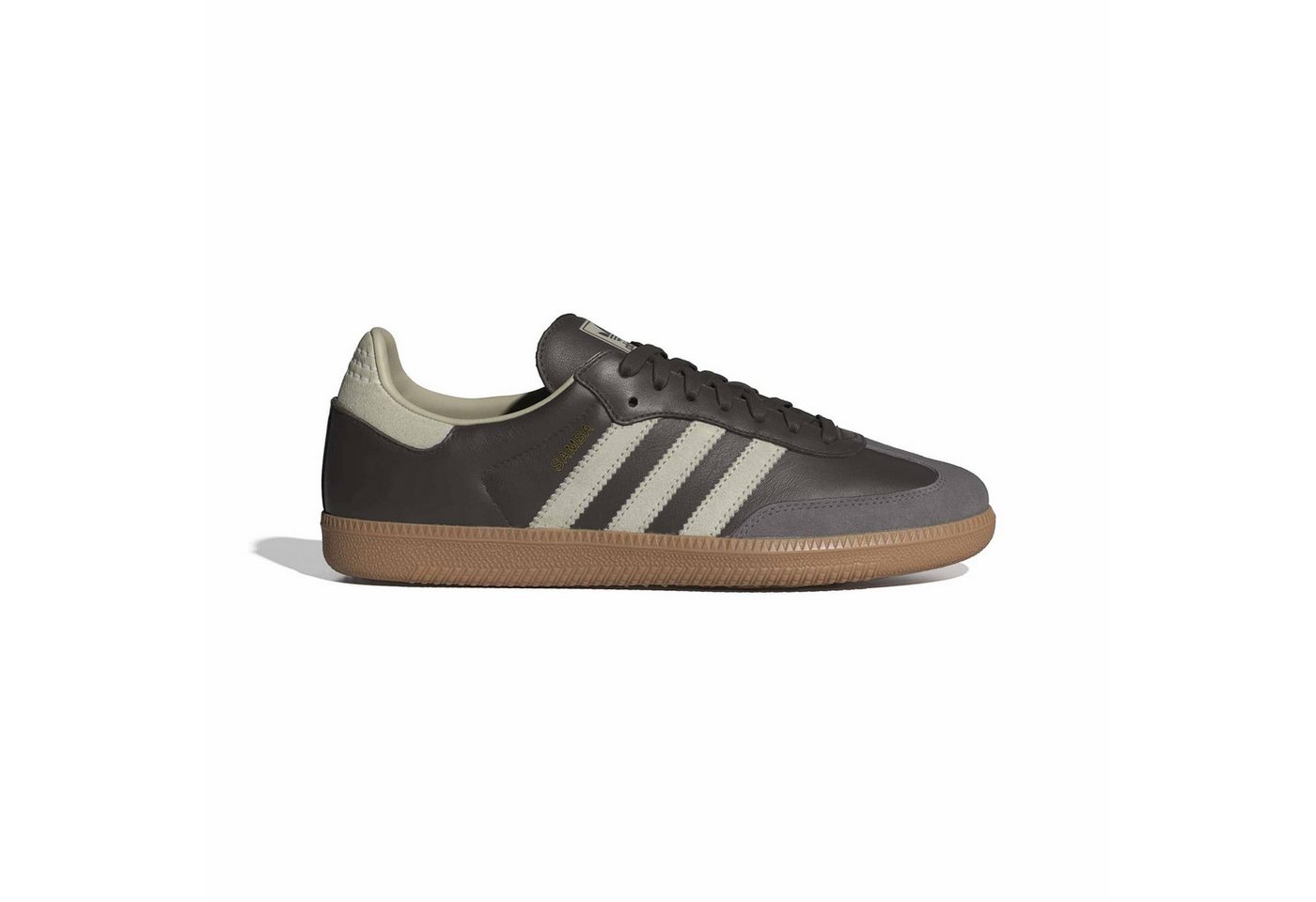 adidas Originals Samba OG - Brown / Putty Grey / Gold Metallic Sneaker