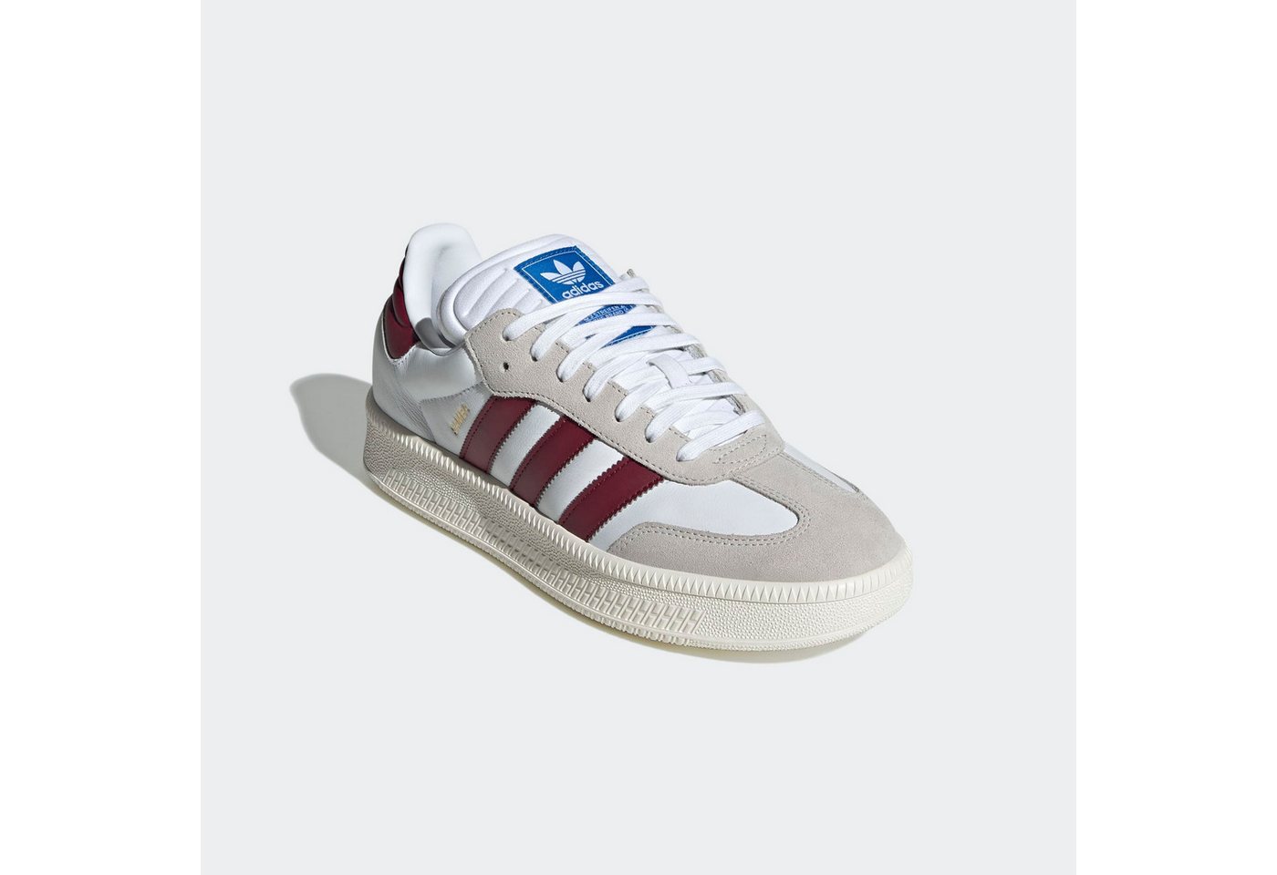 adidas Originals SAMBA XLG Sneaker mit erhöhter Sohle und gepolsterter Zunge (weiß/rot)